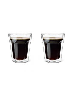 Doppelwandiges Glas 220ml 2er-Set