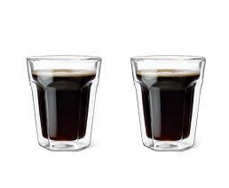 Doppelwandiges Glas 220ml 2er-Set